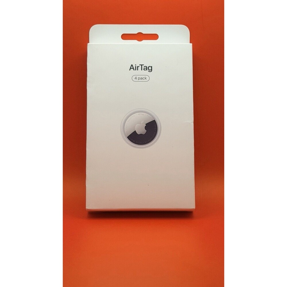Apple AirTag White Air Tag (4 Pack) - New 100% authentic. Free Shipping